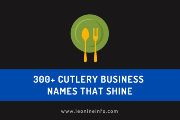 Crafting Cutlery Business Names a Recipe for Success